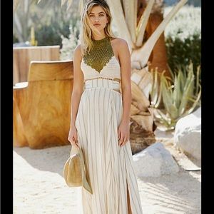 New free people Harper crochet top dress. Medium. Rare